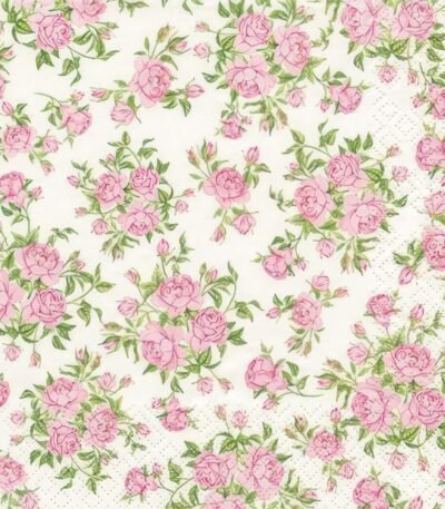 Decoupage Paper Napkins - Little Roses
