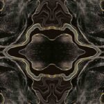 Decoupage Paper Napkins - Marble Black