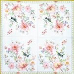 Decoupage Paper Napkins - A Day in the Garden
