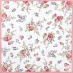 Decoupage Paper Napkins - Rosamond White