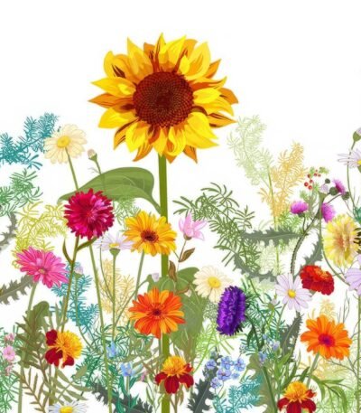 Decoupage Paper Napkins - Wild Sunflower