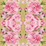 Decoupage Paper Napkins - Peonies And Butterflies