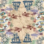 Decoupage Paper Napkins - Around The World