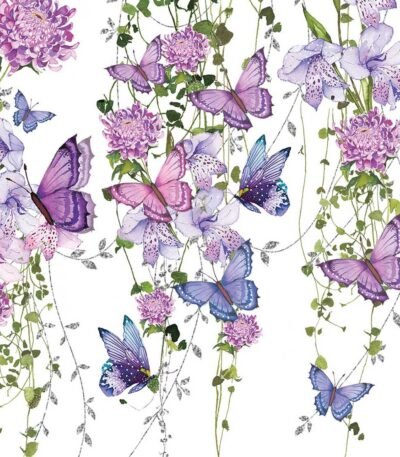 Decoupage Paper Napkins - Butterfly Splash