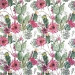 Decoupage Paper Napkins - Cactus Flower