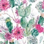 Decoupage Paper Napkins - Cactus Flower