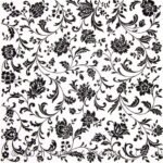 Decoupage Paper Napkins - Arabesque White Black
