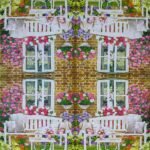 Decoupage Paper Napkins - Garden Bench