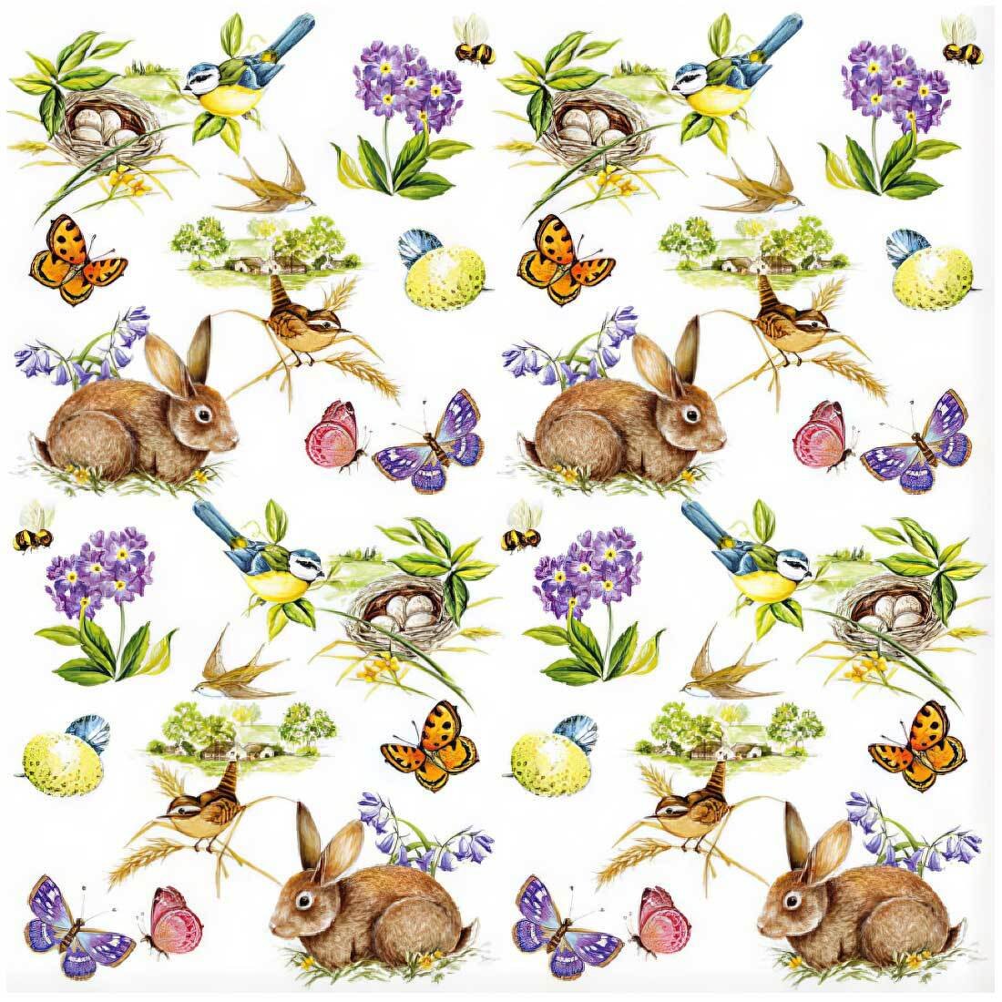Decoupage Paper Napkins - Easter-feeling - The Tissue Store Decoupage Paper Napkins - Easter-feeling