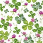 Decoupage Paper Napkins - Four Leaf Clover