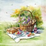 Decoupage Paper Napkins - Picnic Estivo