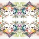 Decoupage Paper Napkins - Loving Birds