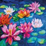 Decoupage Paper Napkins - Lily Pond