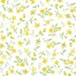 Decoupage Paper Napkins - Happy Flowers Yellow