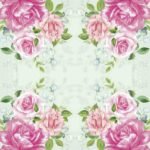 Decoupage Paper Napkins - Beverly Light Green