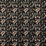 Decoupage Paper Napkins - Dark Floral Pattern