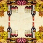 Decoupage Paper Napkins - Wine & Grapes