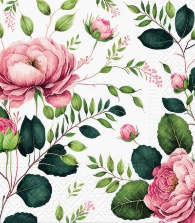 Decoupage Paper Napkins - Noble Roses