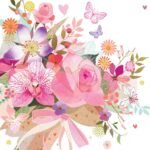 Decoupage Paper Napkins - Rose Bouquet