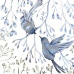 Decoupage Paper Napkins - Jardin Japonais En Blanc