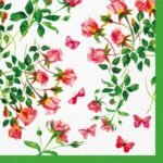Decoupage Paper Napkins - Tiny Roses