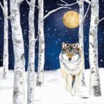 Decoupage Paper Napkins - Winter Wolf
