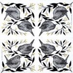 Decoupage Paper Napkins - Nightingale