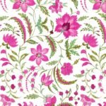 Decoupage Paper Napkins - Paisley Flower Pink
