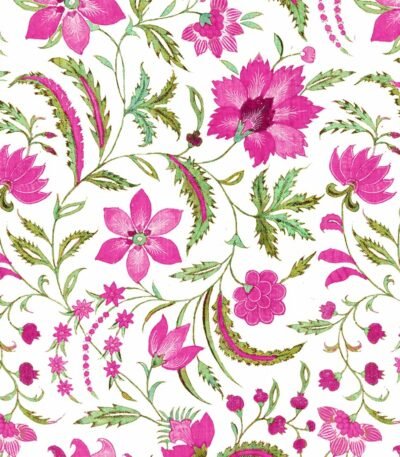 Decoupage Paper Napkins - Paisley Flower Pink