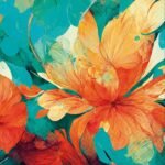 Decoupage Paper Napkins - Zen Abstract Flower