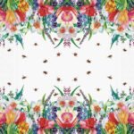 Decoupage Paper Napkins - Meadow With Bees