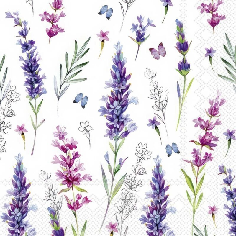 Decoupage Paper Napkins - Lisa White