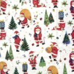 Decoupage Paper Napkins - Santas Look