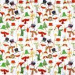 Decoupage Paper Napkins - Snowman Party
