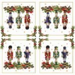 Decoupage Paper Napkins - Bearded Nutcracker