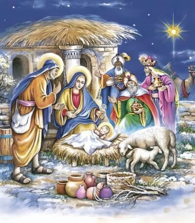 Decoupage Paper Napkins - Holy Family