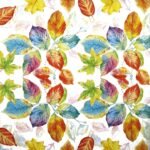 Decoupage Paper Napkins - Colorful Leaves