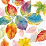 Decoupage Paper Napkins - Colorful Leaves