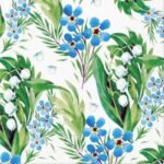 Decoupage Paper Napkins - Myosotis