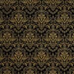 Decoupage Paper Napkins - Baroque Ornament Black