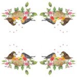 Decoupage Paper Napkins - Birds Nest