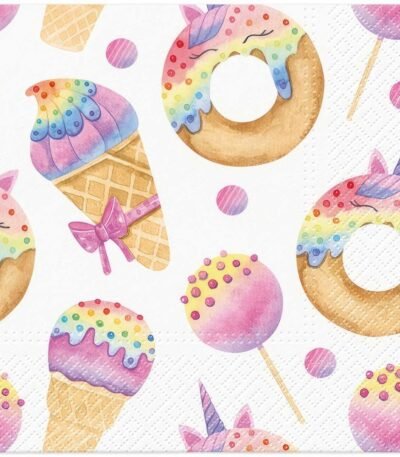 Decoupage Paper Napkins - Magic Sweets