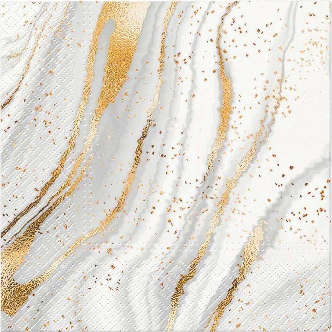 Decoupage Paper Napkins - Golded Marble - The Tissue Store Decoupage Paper Napkins - Golded Marble