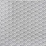 Decoupage Paper Napkins - Greek Key White/Black