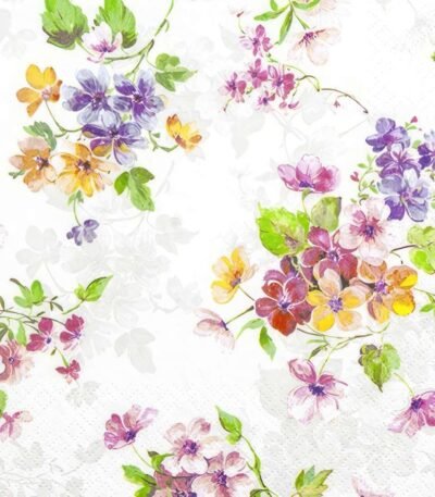 Decoupage Paper Napkins - The Blooming