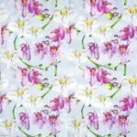 Decoupage Paper Napkins - Elegant Orchids Blue