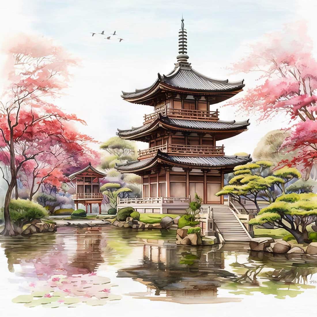 Decoupage Paper Napkins - Jardin Japonais - The Tissue Store Decoupage Paper Napkins - Jardin Japonais