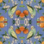 Decoupage Paper Napkins - Perruche Et Oranges