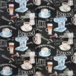 Decoupage Paper Napkins - Barista Black