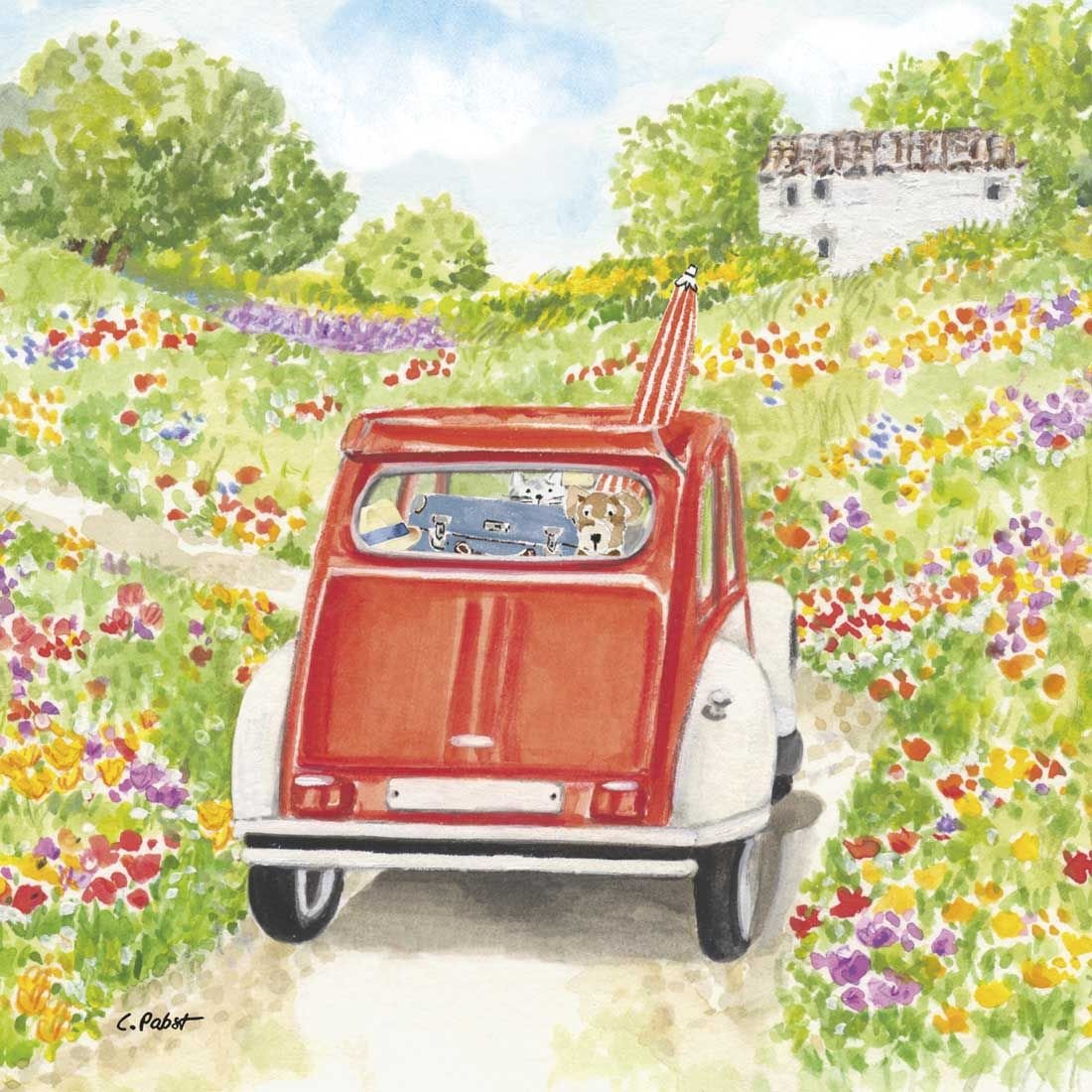 Decoupage Paper Napkins - Bon Voyage! - The Tissue Store Decoupage Paper Napkins - Bon Voyage!